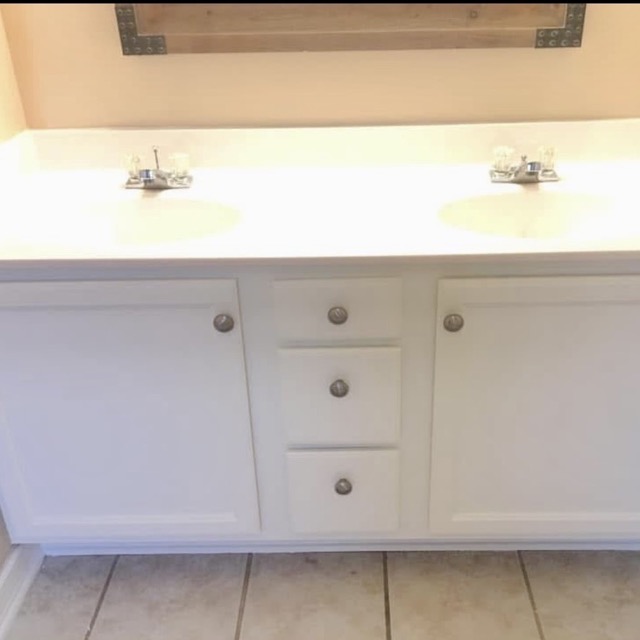 Kitchen cabinet transformation