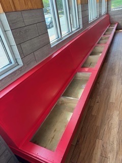 Restaurant booth refinishing — Baldwin County