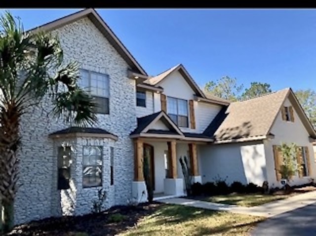 Exterior home transformation